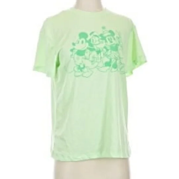 Disney Mickey & Friends Light Green Tee XXL - Picture 3 of 3
